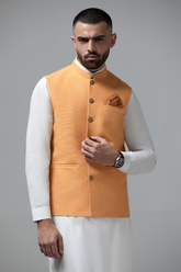TANGERINE DESIGNER WAISTCOAT