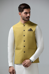 FOREST GREEN DESIGNER WAISTCOAT