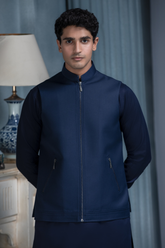 Zivest Navy Blue waistcoat
