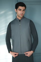 Zivest Steel Grey WaistCoat