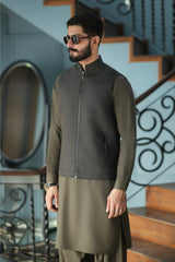 Zivest Charcoal  Grey waistcoat
