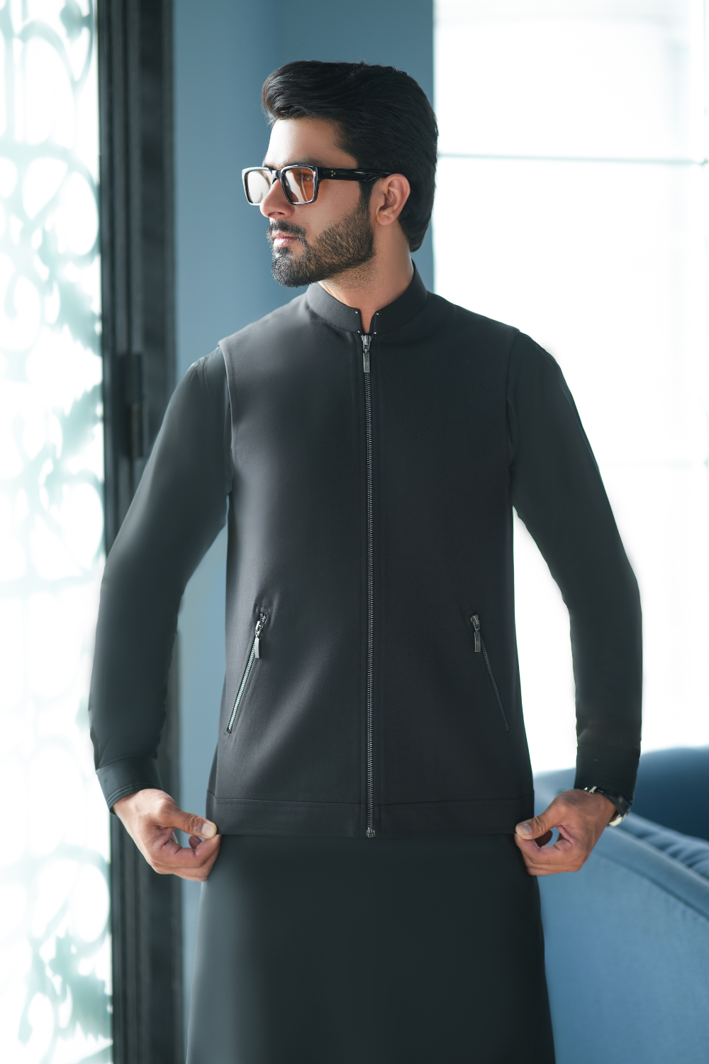 Black Zivest WaistCoat