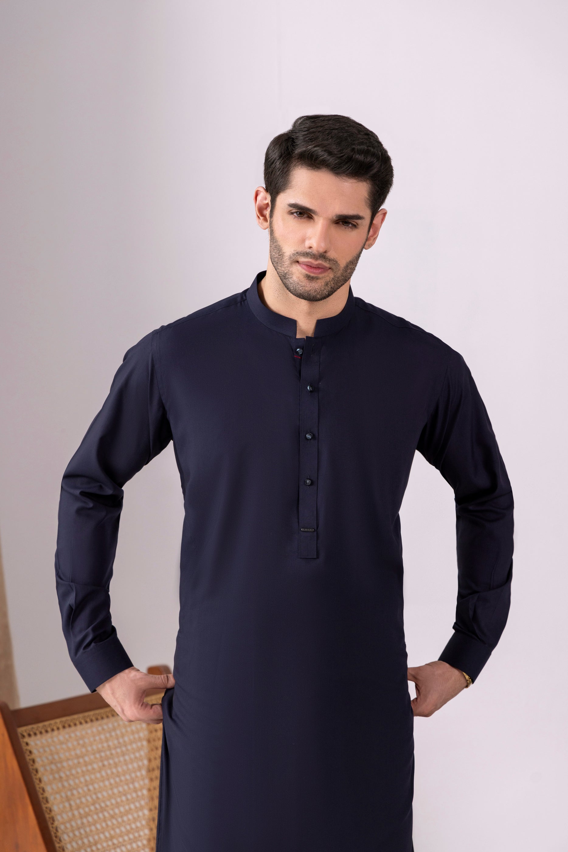 Navy Ban Kameez Shalwar