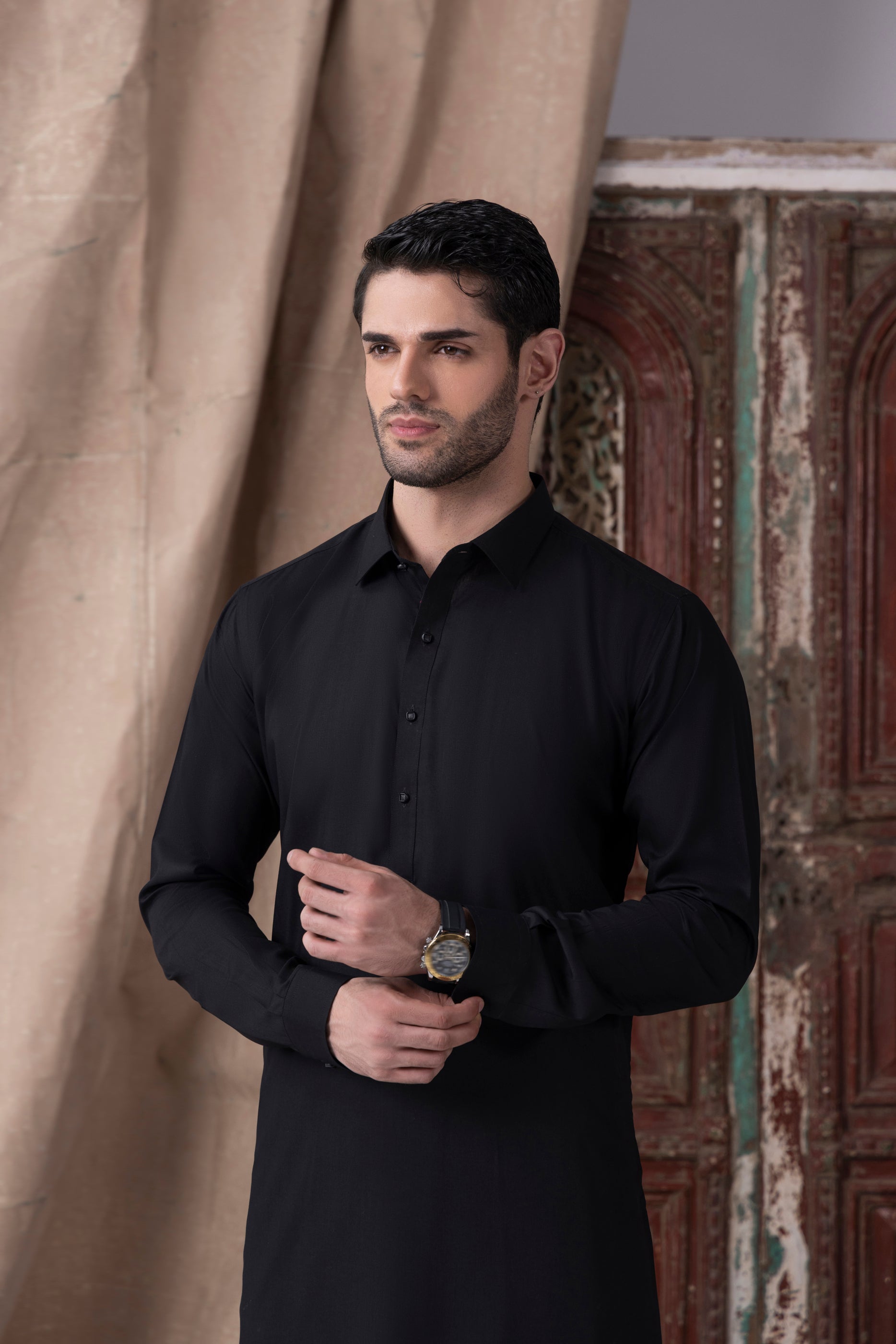 Shirt Collar Kameez Shalwar