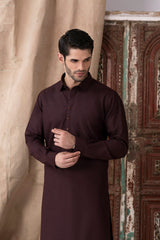 Midnight Maroon Designer Suit