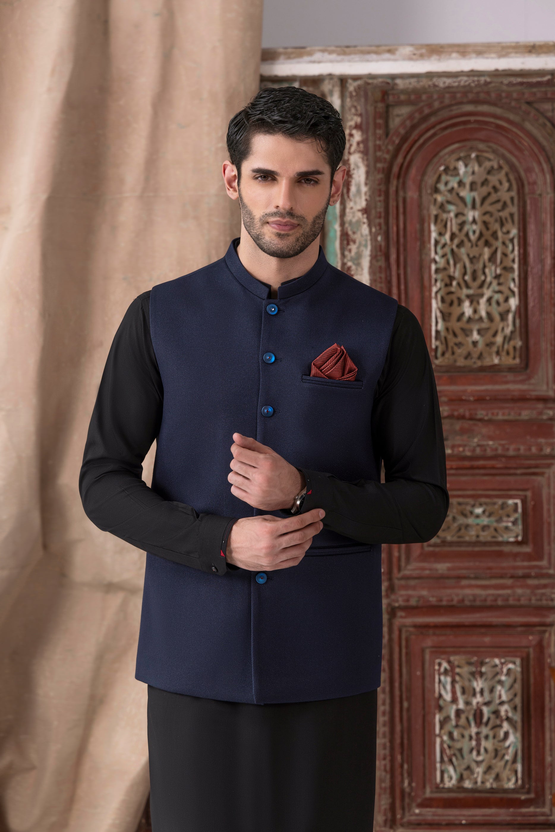 Deep Navy Prestige Waistcoat