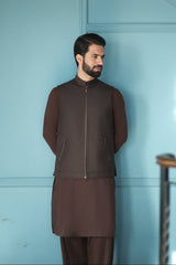 Zivest Chocolate Brown WaistCoat