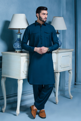 Zinc Dual Flap Designer Suit