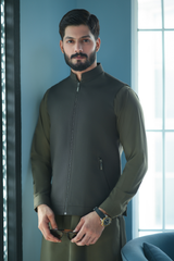 Zivest Charcoal  Grey waistcoat