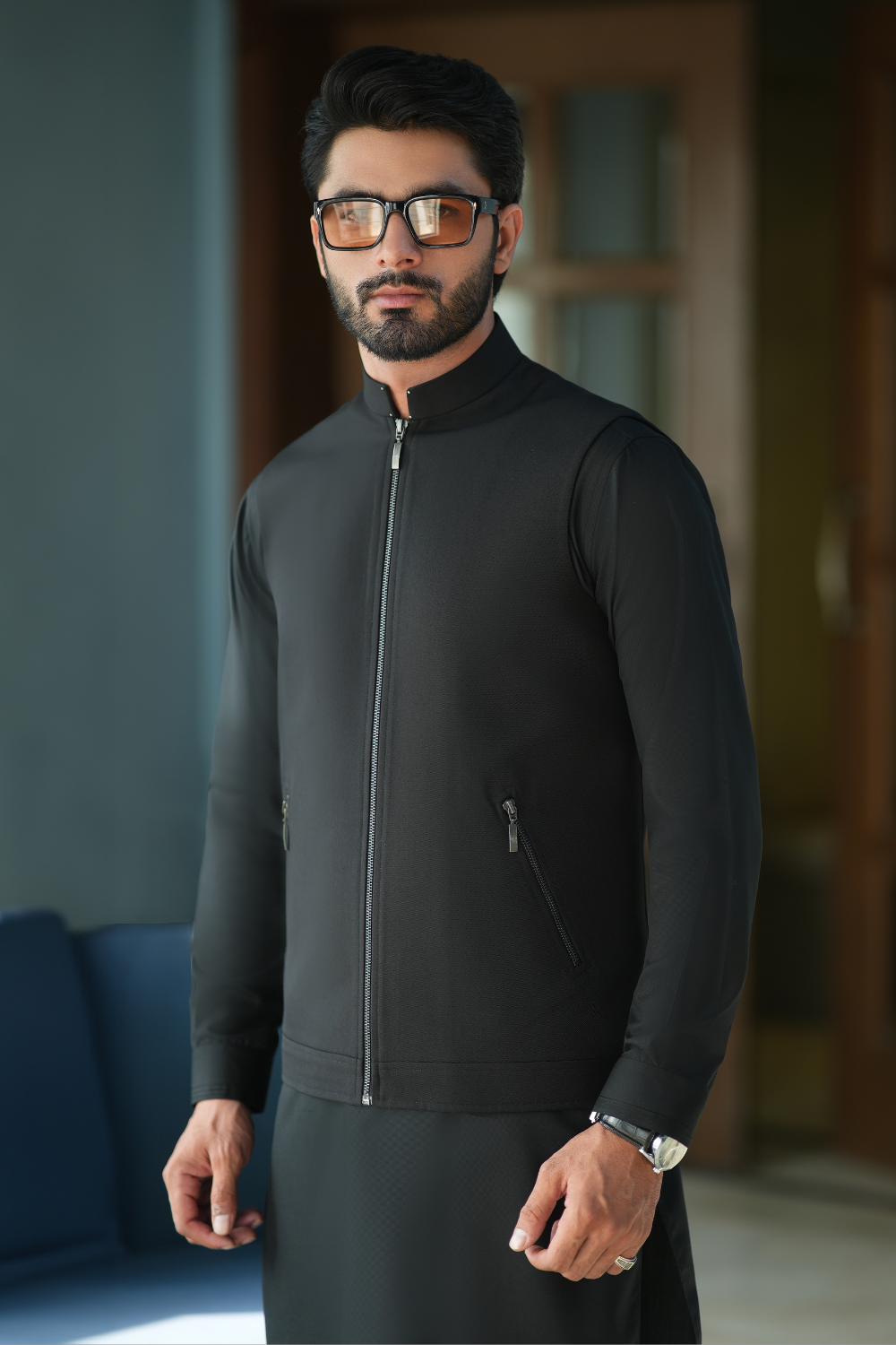 Black Zivest WaistCoat