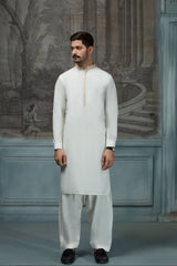 The Nawab Edit Designer Suit - Off White