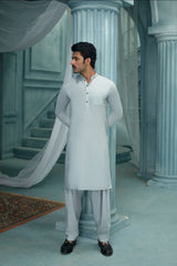 King'scraft Ban Grey Designer Suit