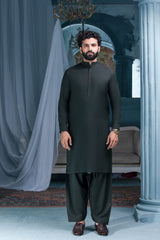 Black- Prime Edit Textured Shalwar Kameez