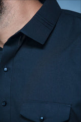 Navy-Urban Crest Designer Suit