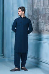 NAVY- Noble Crest Designer Suit