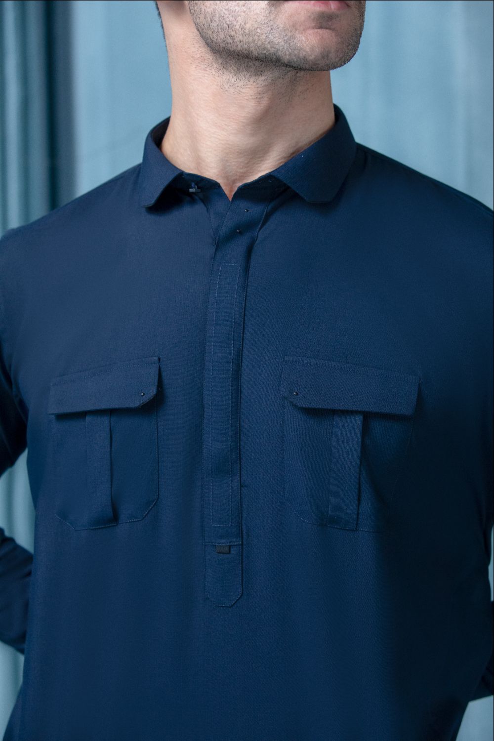 NAVY- Noble Crest Designer Suit