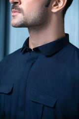 NAVY- Noble Crest Designer Suit