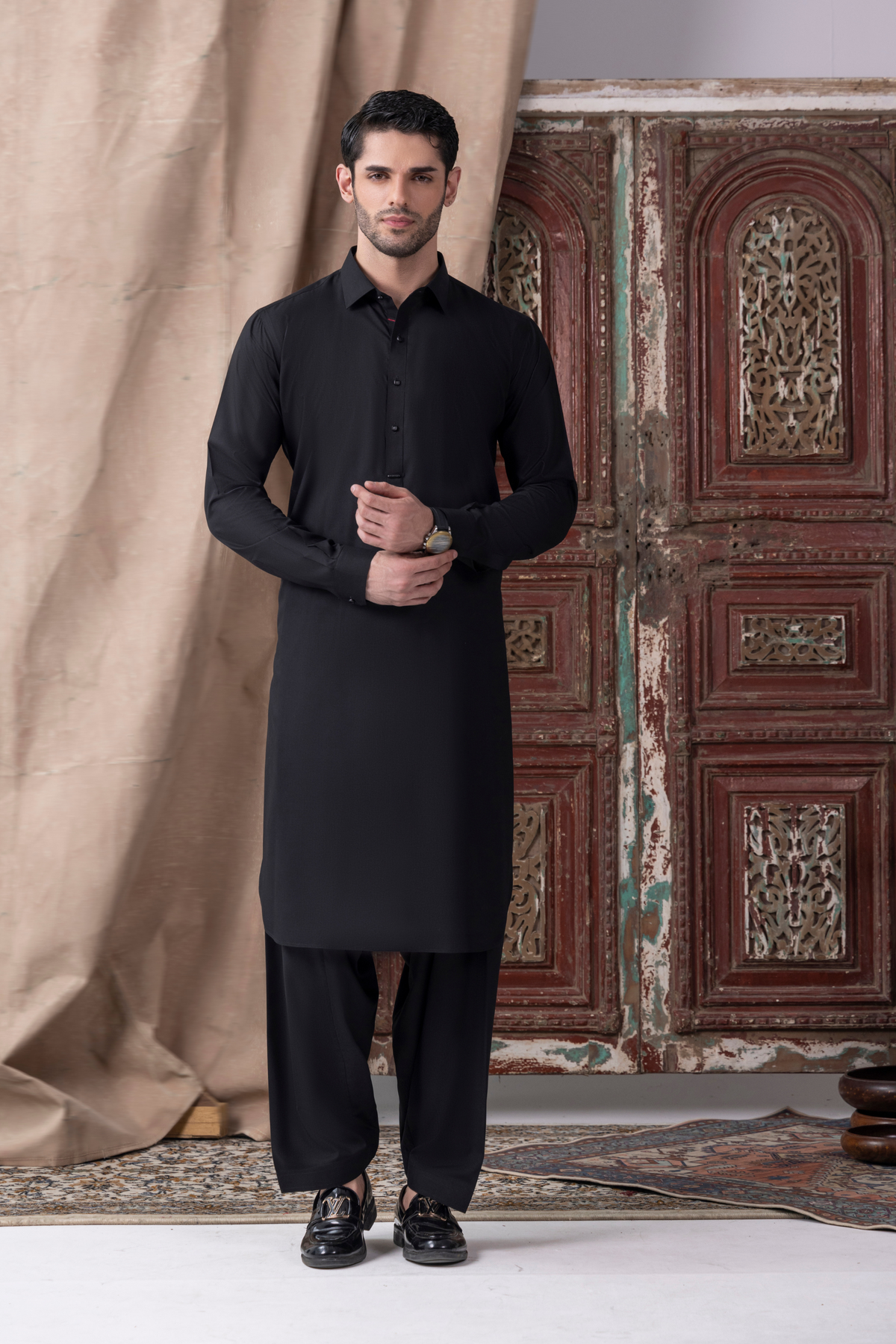 Shirt Collar Kameez Shalwar