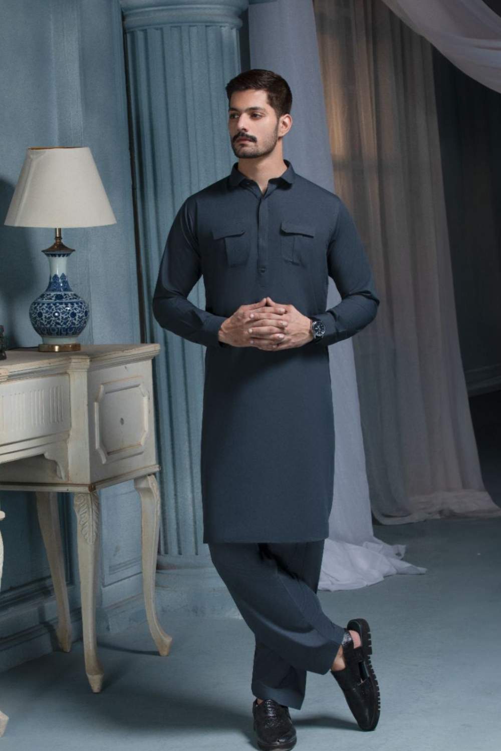 ZINC- Noble Crest Designer Suit