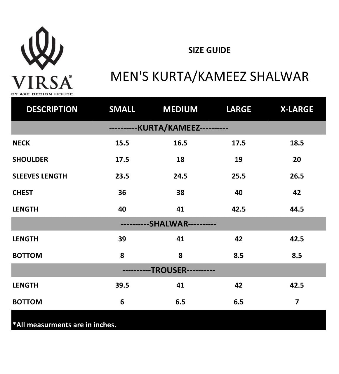 Virsa : Men's Wear